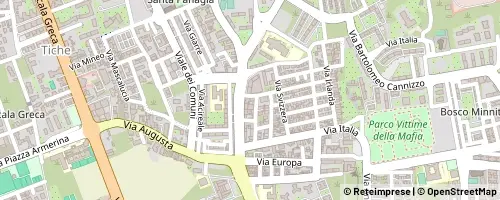Mappa Syracuse