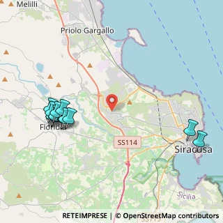 Mappa Via Pio X, 96100 Siracusa SR, Italia (5.5575)