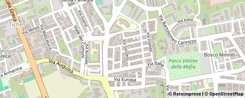 Mappa Siracusa