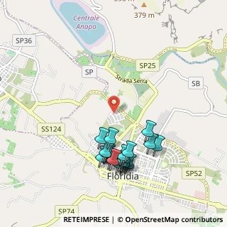 Mappa Via del Gelsomino, 96014 Floridia SR, Italia (1.166)