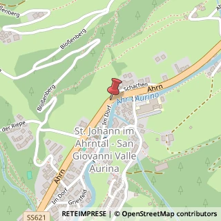 Mappa Frazione S.giovanni,  166, 39030 Valle Aurina, Bolzano (Trentino-Alto Adige)