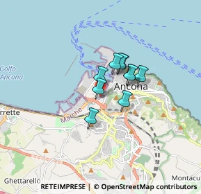 Mappa Molo Sud, 60125 Ancona AN, Italia (1.36364)