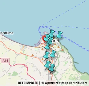 Mappa Molo Sud, 60125 Ancona AN, Italia (2.75273)