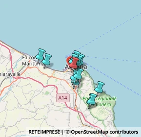 Mappa Molo Sud, 60125 Ancona AN, Italia (4.56077)