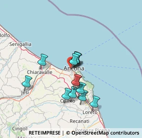 Mappa Molo Sud, 60125 Ancona AN, Italia (10.99154)