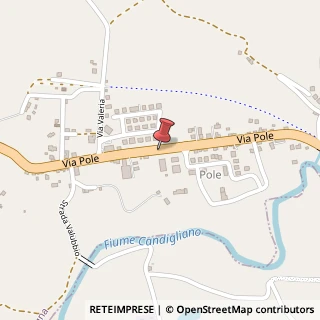 Mappa Via Pole, 34, 61041 Acqualagna, Pesaro e Urbino (Marche)