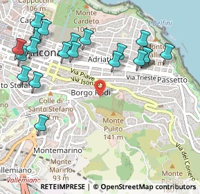 Mappa 60123 Ancona AN, Italia (0.6345)