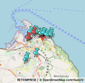 Mappa 60123 Ancona AN, Italia (1.08722)