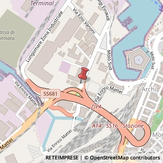 Mappa Via Einaudi Luigi, 26, 60125 Ancona, Ancona (Marche)