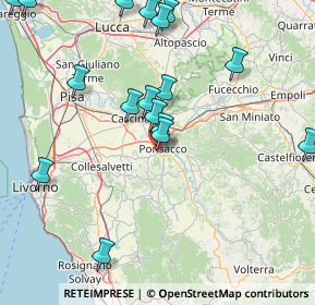 Mappa Via Lazio, 56035 Casciana Terme Lari PI, Italia (19.65)