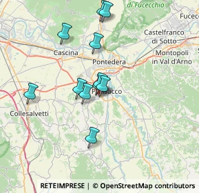 Mappa Via Lazio, 56035 Casciana Terme Lari PI, Italia (6.29909)