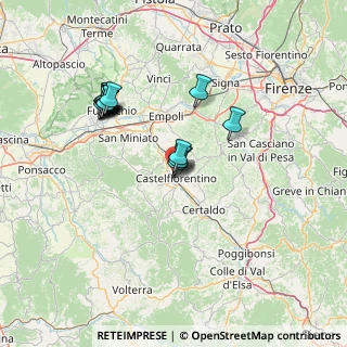 Mappa Via Leonardo Da Vinci, 50051 Castelfiorentino FI, Italia (13.09533)