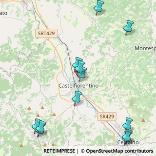 Mappa Viale Carlo Marx, 50051 Castelfiorentino FI, Italia (5.855)