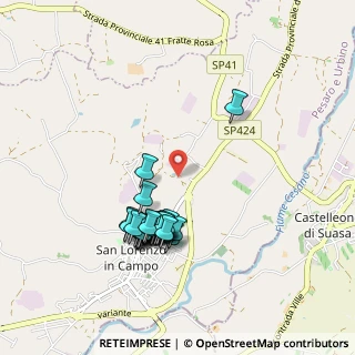 Mappa San Lorenzo In Campo, 61047 San Lorenzo In Campo PU, Italia (0.92308)