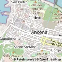 Mapa Ancona