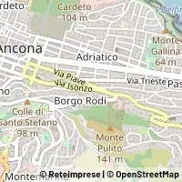 Mapa Ancona