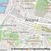 Mapa Ancona