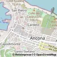 Mapa Ancona