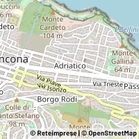 Mapa Ancona
