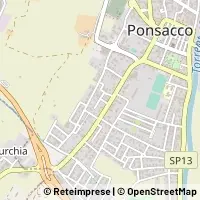 Mapa Ponsacco