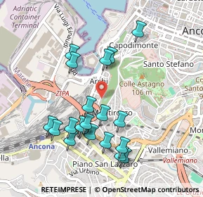 Mappa Via delle Fornaci Comunali, 60125 Ancona AN, Italia (0.4895)
