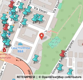 Mappa Via delle Fornaci Comunali, 60125 Ancona AN, Italia (0.0963)