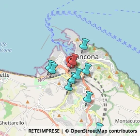 Mappa Via delle Fornaci Comunali, 60125 Ancona AN, Italia (1.37545)