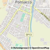 Mapa Ponsacco