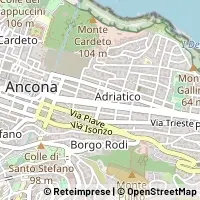 Karte Ancona
