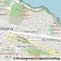 Karte Ancona