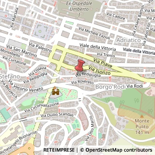 Mappa Via Redipuglia,  8, 60124 Ancona, Ancona (Marche)