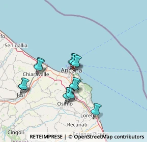 Mappa Via Podgora, 60124 Ancona AN, Italia (13.19615)