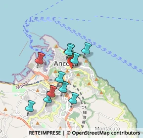 Mappa Via Rovereto, 60124 Ancona AN, Italia (1.59818)