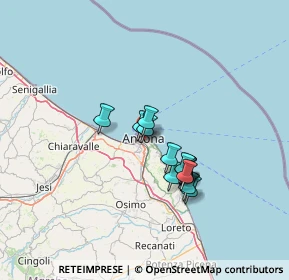 Mappa Via Rovereto, 60124 Ancona AN, Italia (10.30923)