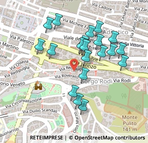 Mappa Via Rovereto, 60124 Ancona AN, Italia (0.222)