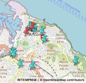 Mappa Via Rovereto, 60124 Ancona AN, Italia (1.015)