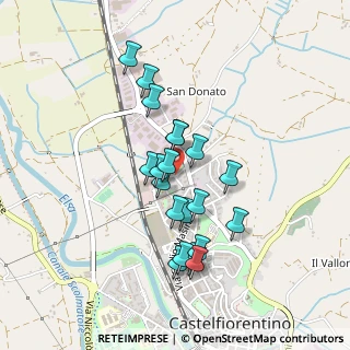 Mappa Via Luigi Galvani, 50051 Castelfiorentino FI, Italia (0.39)