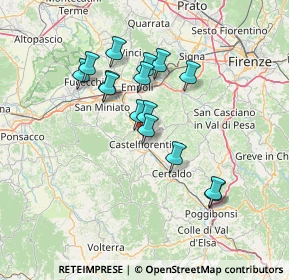 Mappa Via Luigi Galvani, 50051 Castelfiorentino FI, Italia (12.37933)