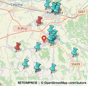 Mappa Via Sicilia, 56035 Casciana Terme Lari PI, Italia (4.3225)