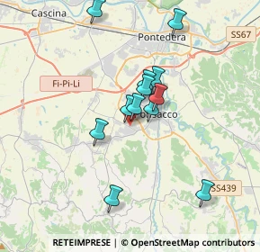 Mappa Via Sicilia, 56035 Casciana Terme Lari PI, Italia (3.03667)