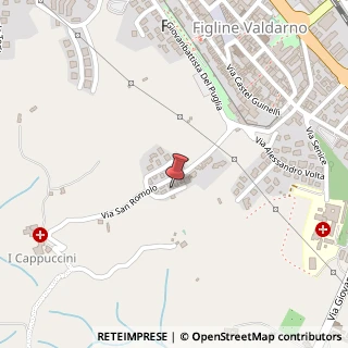 Mappa Via S. Romolo, 50063 Figline e Incisa Valdarno, Firenze (Toscana)