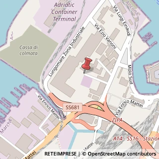 Mappa Via Del Lavoro, 6, 60125 Ancona, Ancona (Marche)