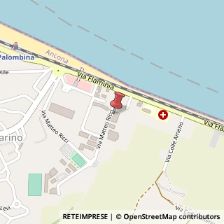 Mappa Via Matteo Ricci, 32, 60126 Ancona, Ancona (Marche)