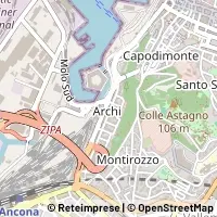 Mapa Ancona