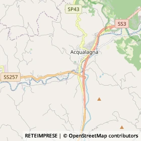 Mappa Acqualagna