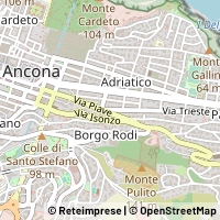 Kaart Ancona