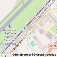 Kartta Falconara Marittima