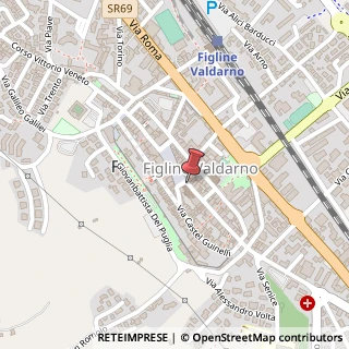 Mappa Corso Giuseppe Mazzini,  3, 50063 Figline e Incisa Valdarno, Firenze (Toscana)