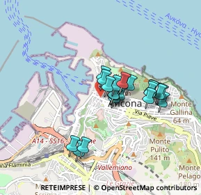 Mappa Via Don Antonio Gioia, 60122 Ancona AN, Italia (0.7005)