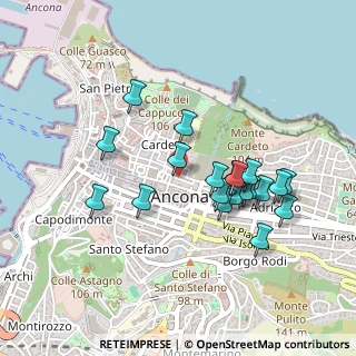 Mappa Via Elia Augusto, 60121 Ancona AN, Italia (0.434)